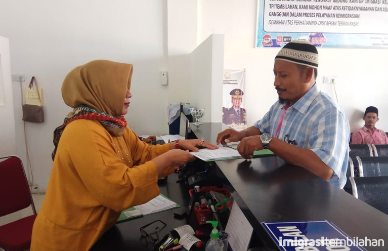 Layanan Paspor Simpatik dalam rangka HBI ke-70 18/01/2020